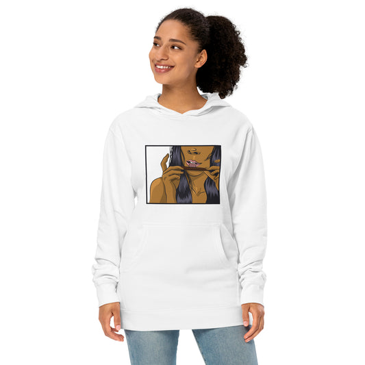 The Finishing Touches Unisex midweight hoodie by Sen.Tries