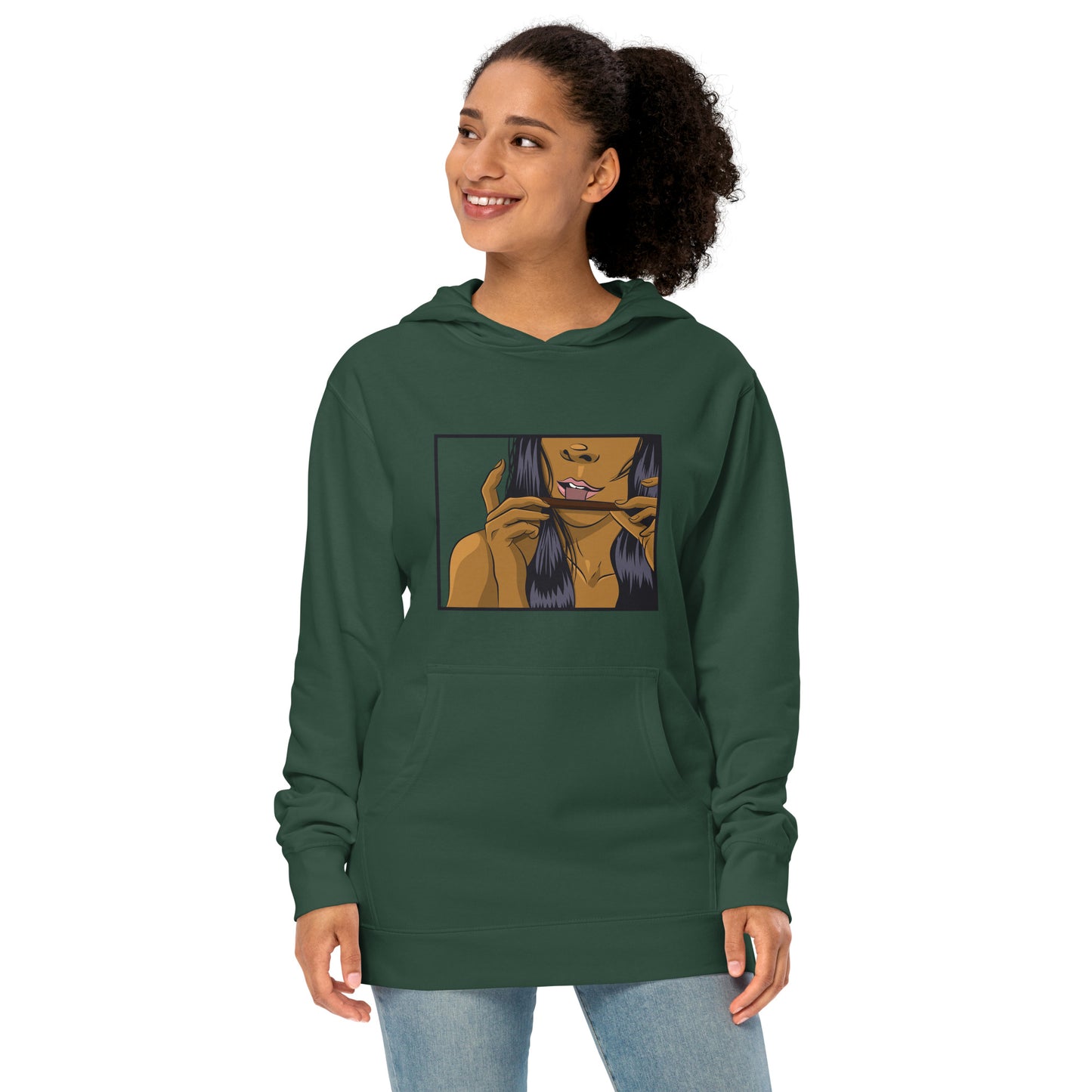 The Finishing Touches Unisex midweight hoodie by Sen.Tries