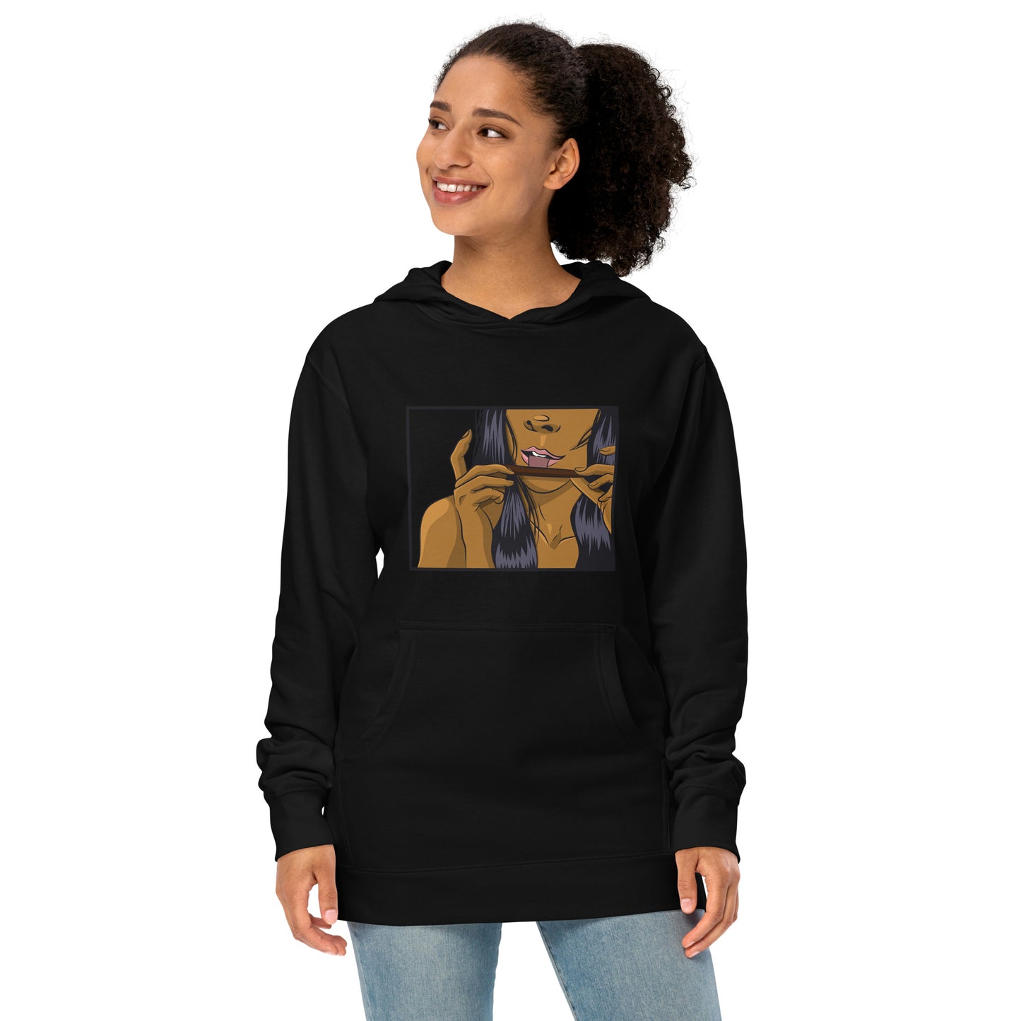 The Finishing Touches Unisex midweight hoodie by Sen.Tries