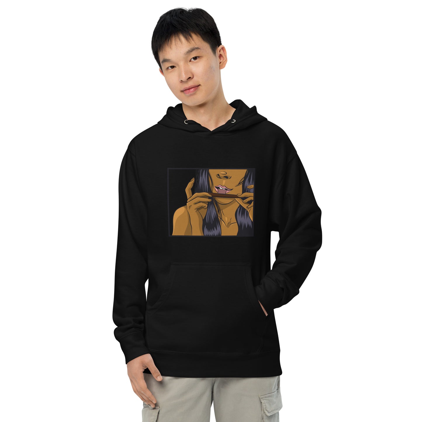 The Finishing Touches Unisex midweight hoodie by Sen.Tries