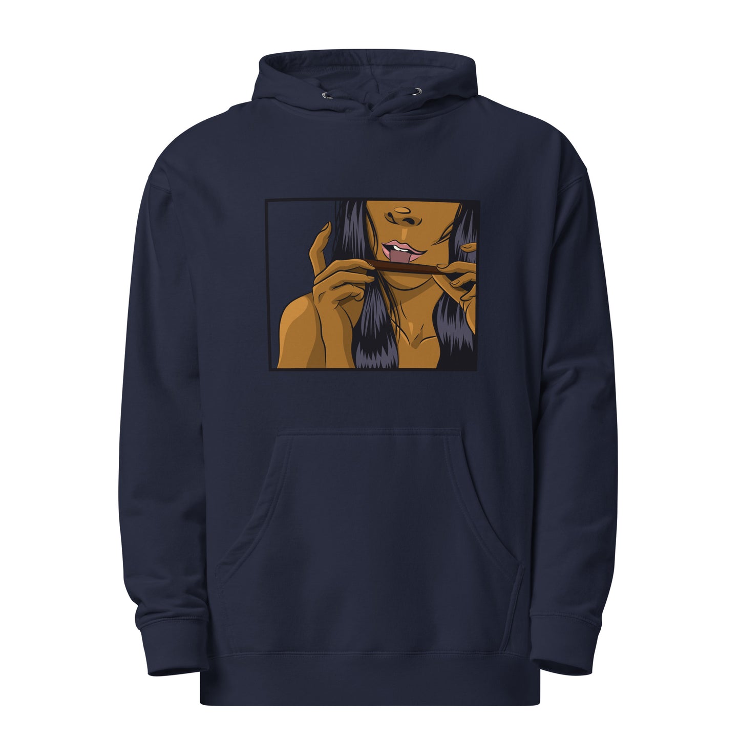 The Finishing Touches Unisex midweight hoodie by Sen.Tries