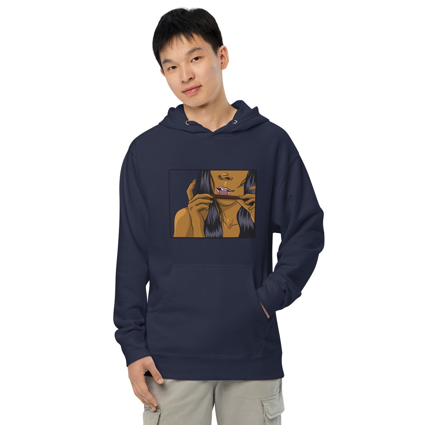 The Finishing Touches Unisex midweight hoodie by Sen.Tries