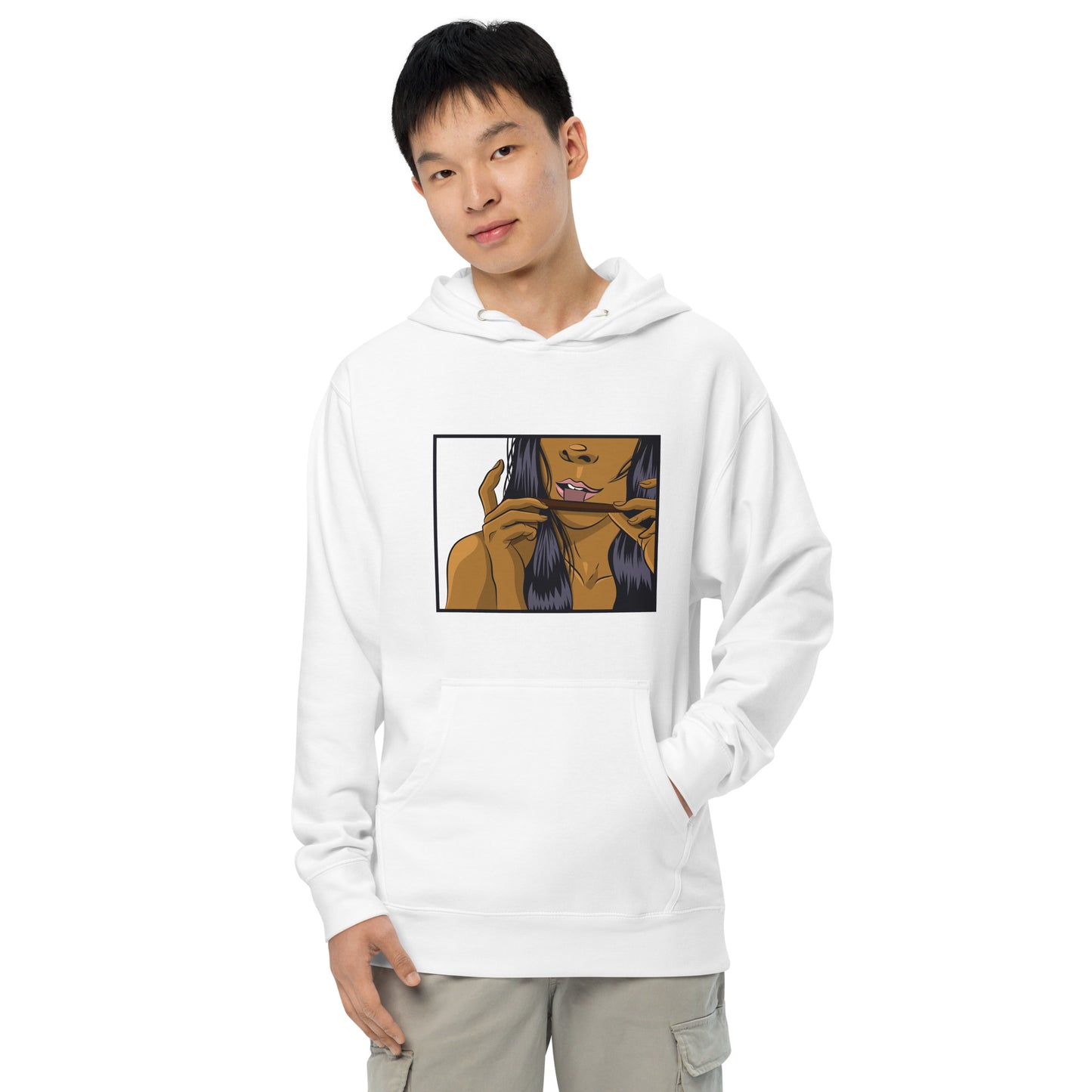 The Finishing Touches Unisex midweight hoodie by Sen.Tries