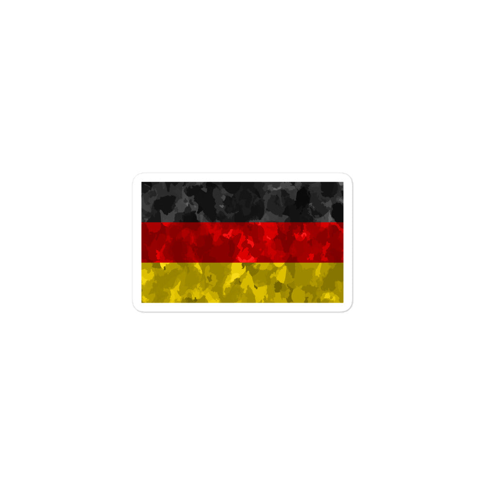 German Flag Sticker