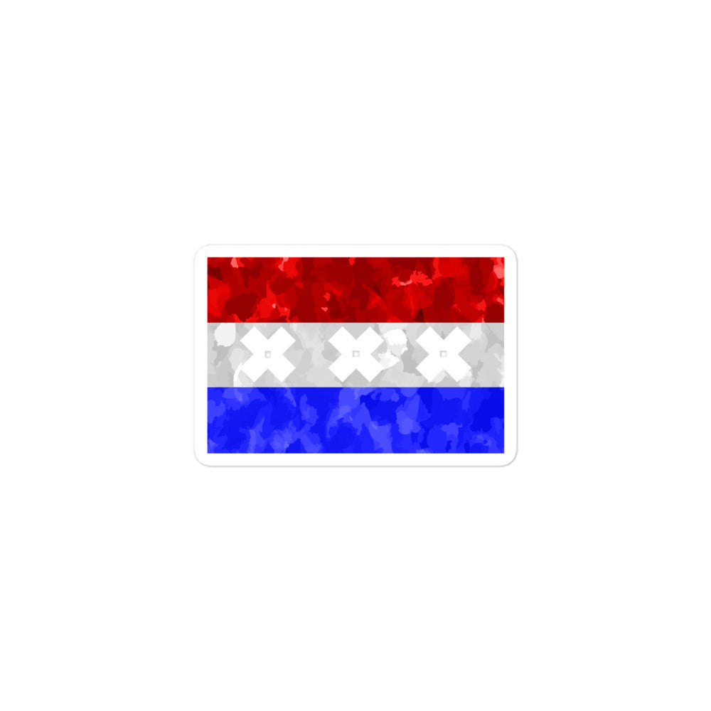 Amsterdam Flag Sticker