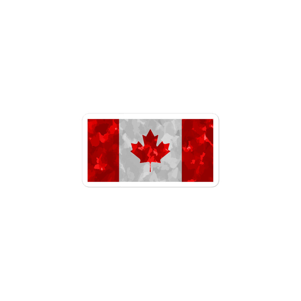 Canadian Flag Sticker