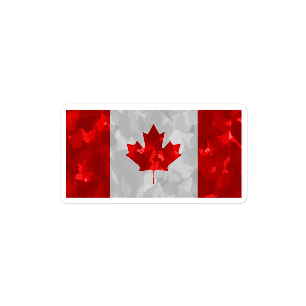 Canadian Flag Sticker