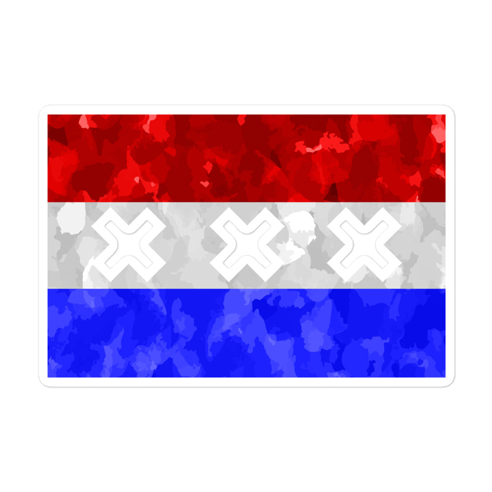 Amsterdam Flag Sticker