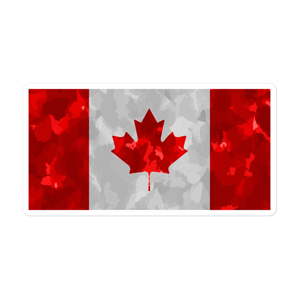 Canadian Flag Sticker