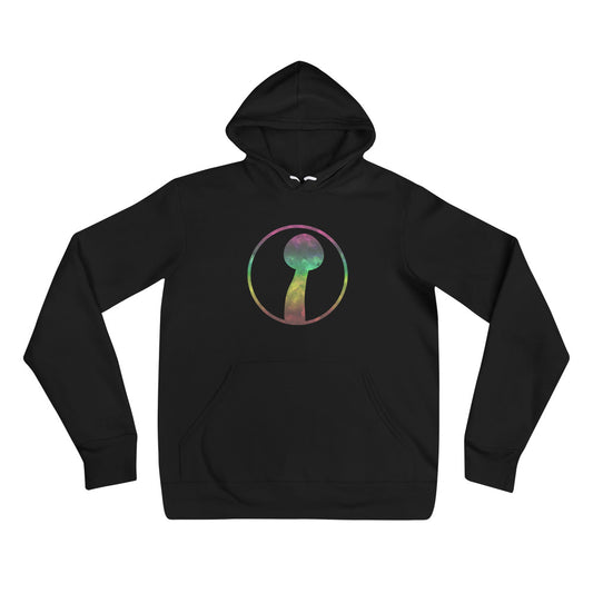 Galactic Rainbow Logo Hoodie