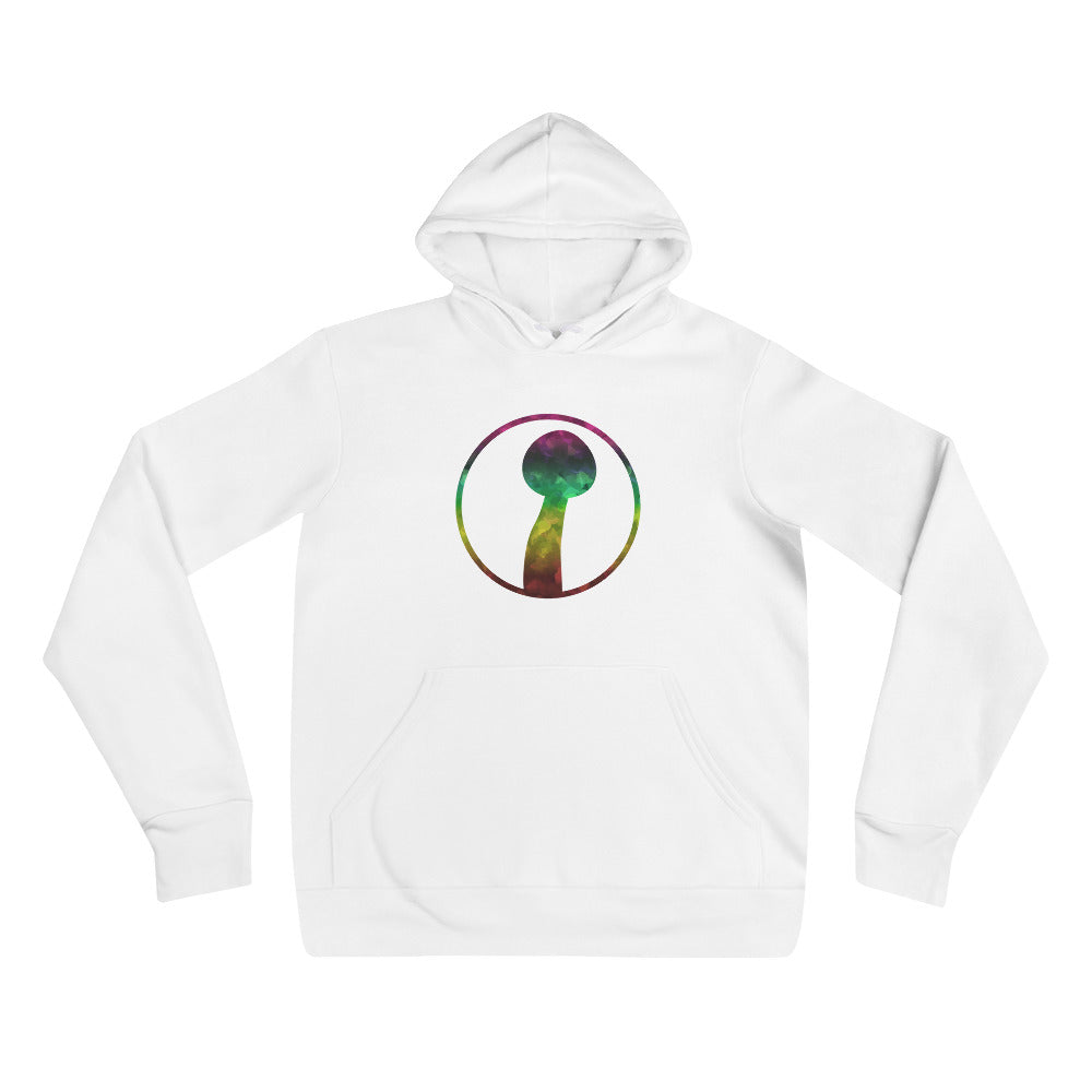 Galactic Rainbow Logo Hoodie