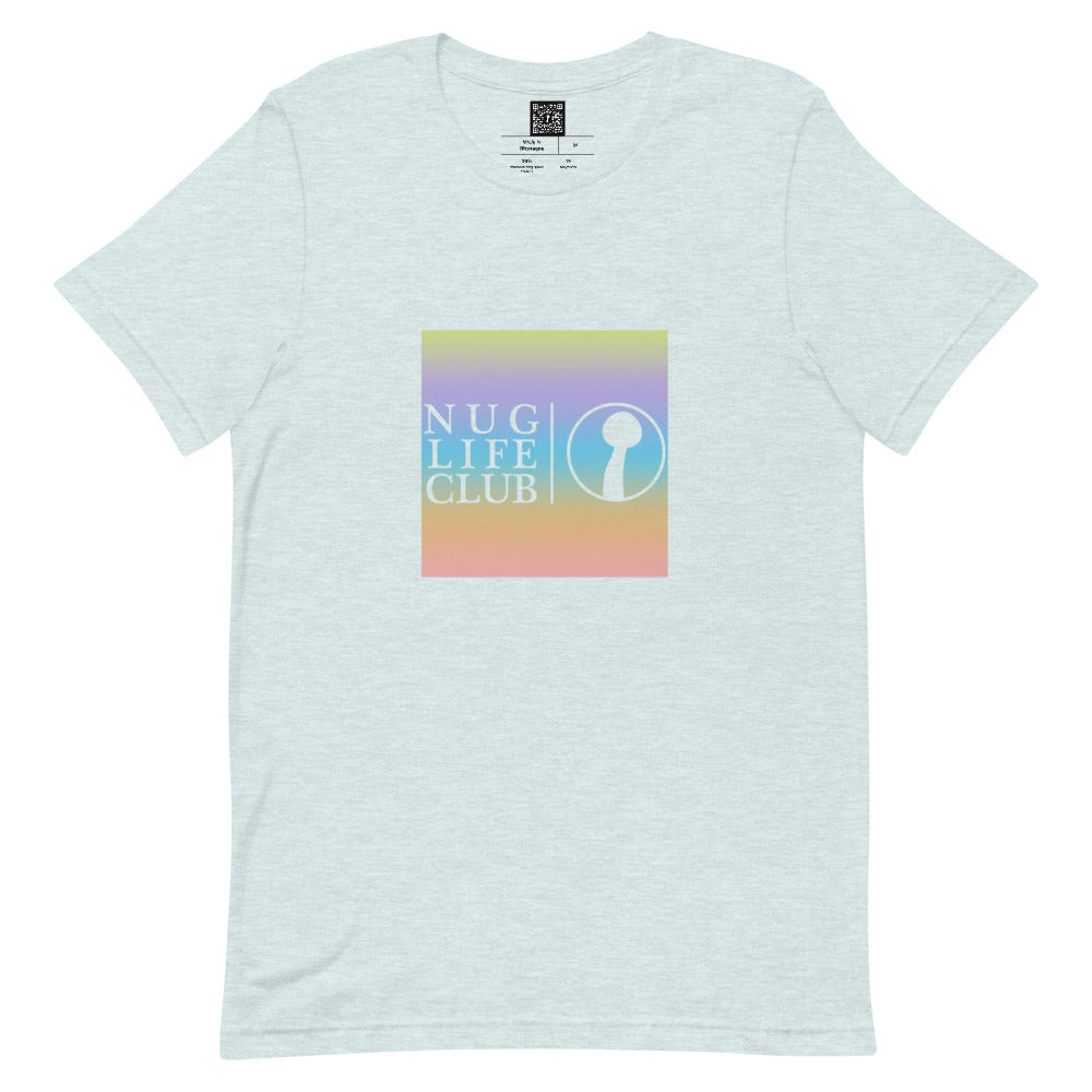 Pastel Rainbow Logo Tee