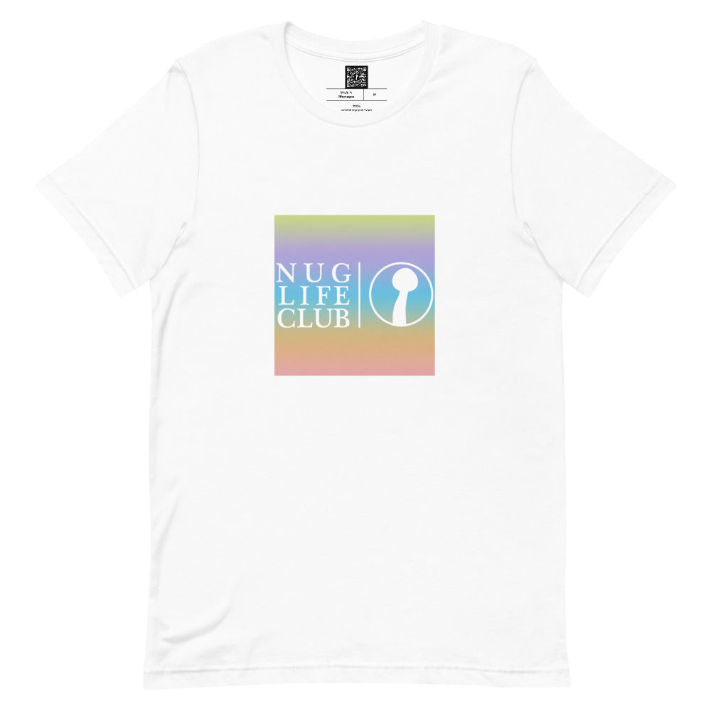 Pastel Rainbow Logo Tee